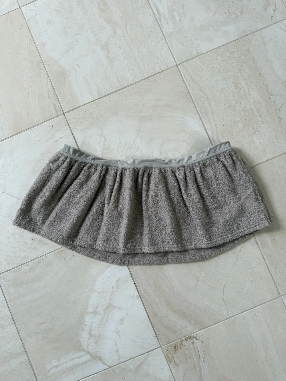 NEW Skims Terry Micro Skirt Coverup, Size M